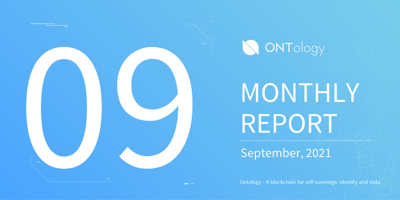 Ontology Monthly Report | September 2021