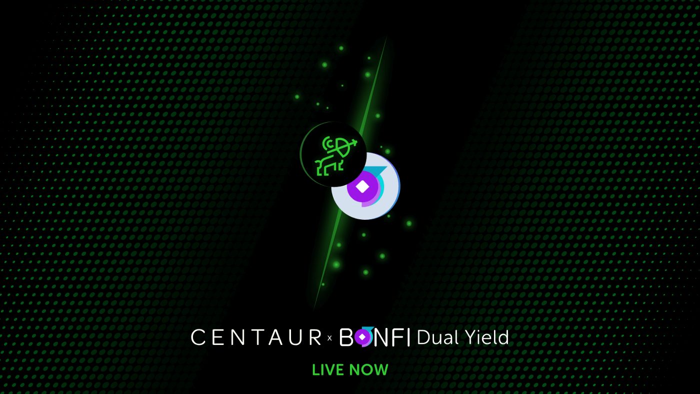 Centaur x BonFi Dual Yield Staking Pool