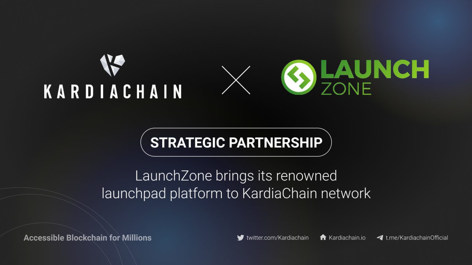 LaunchZone x KardiaChain Partnership