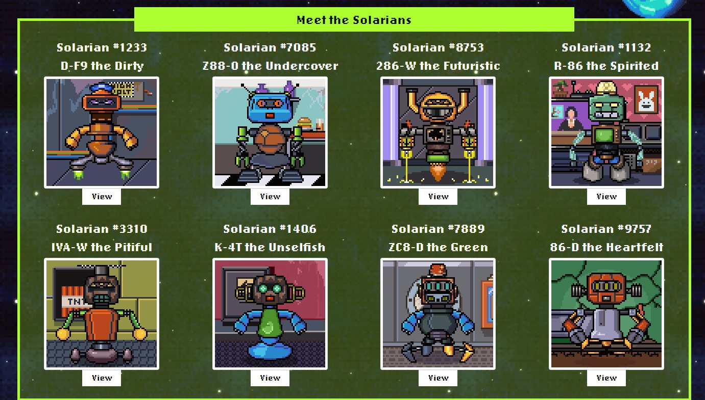 The solarian project