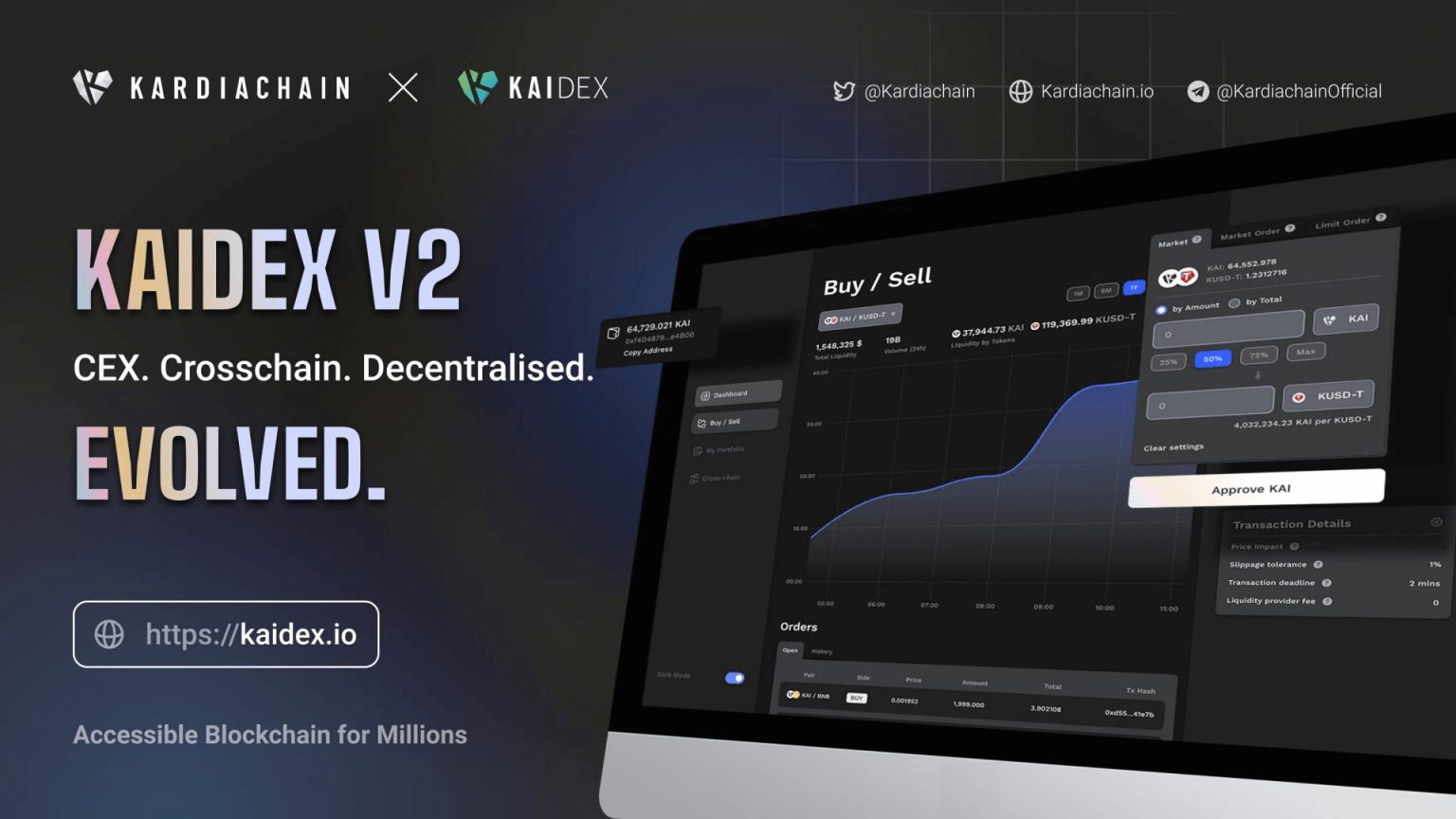 KAIDEX V2 Launch on KardiaChain