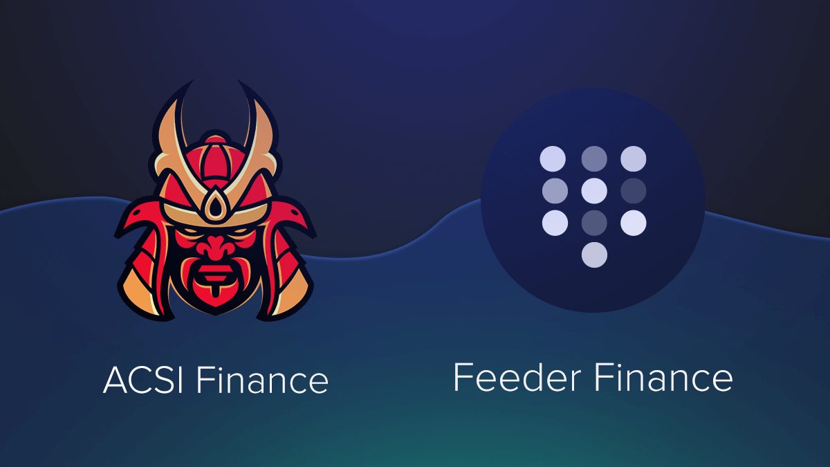 Feeder Finance x ACryptoS Partnership