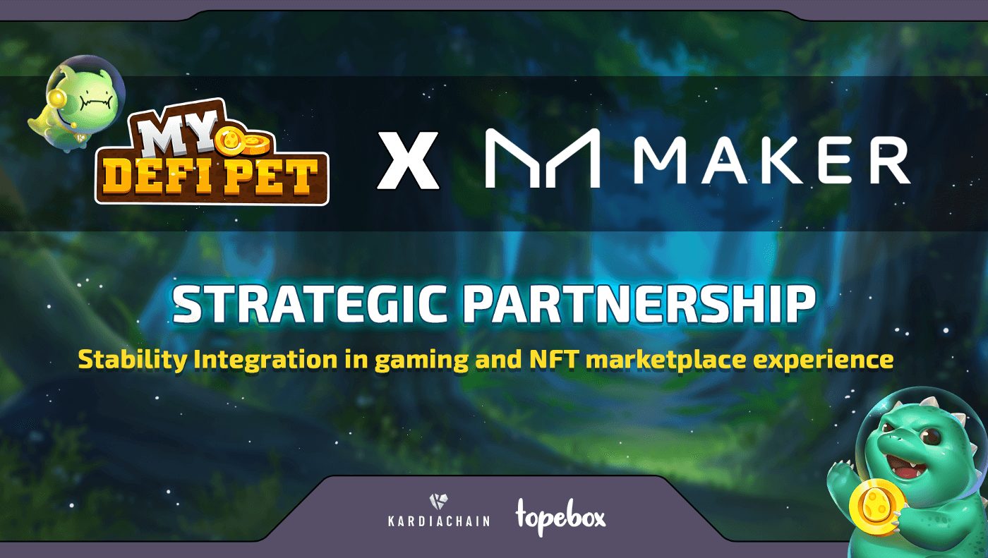 MakerDAO x My Defi Pet Partnership