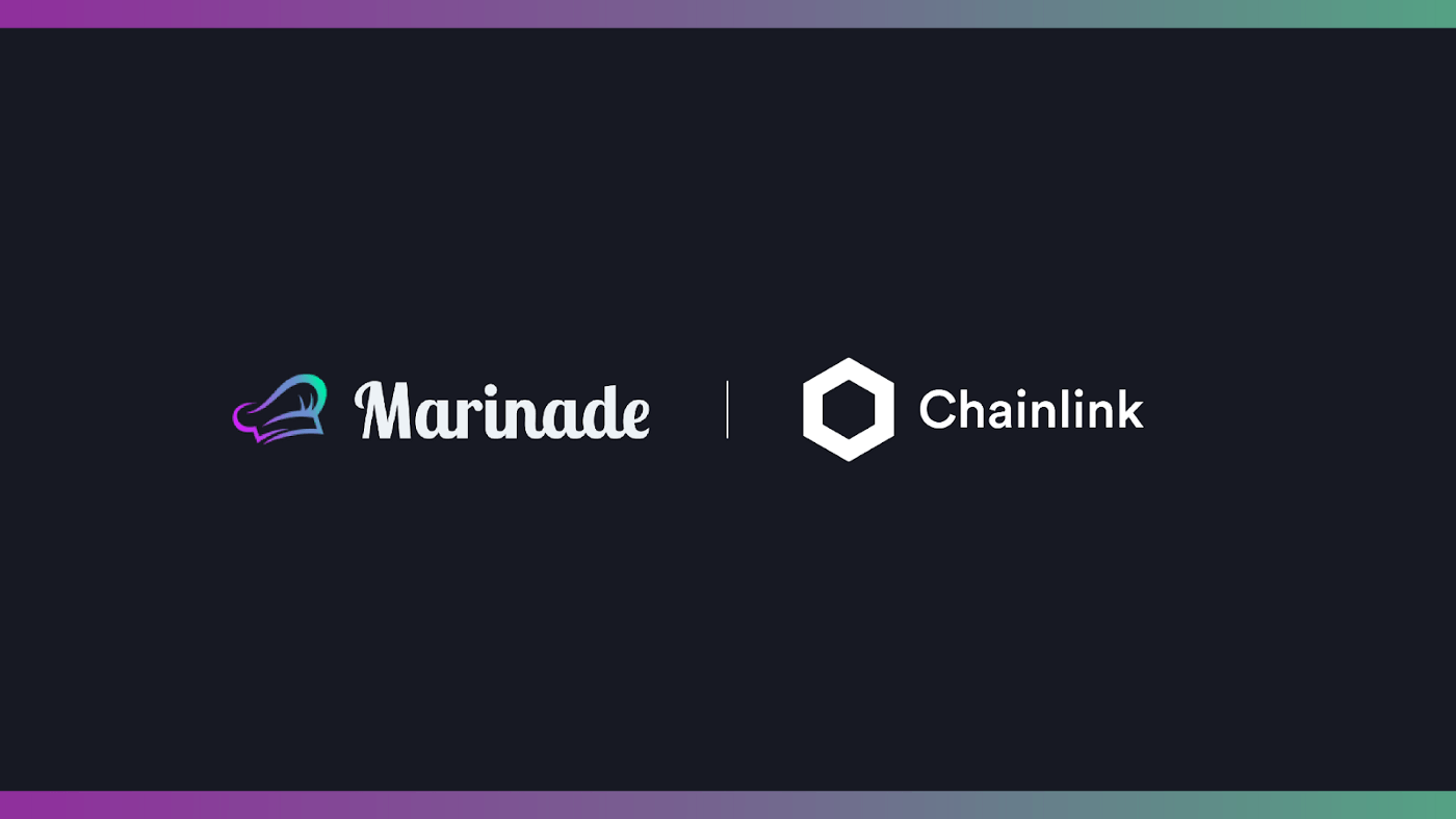 Marinade is Sponsoring a mSOL/USD Chainlink Price Feed