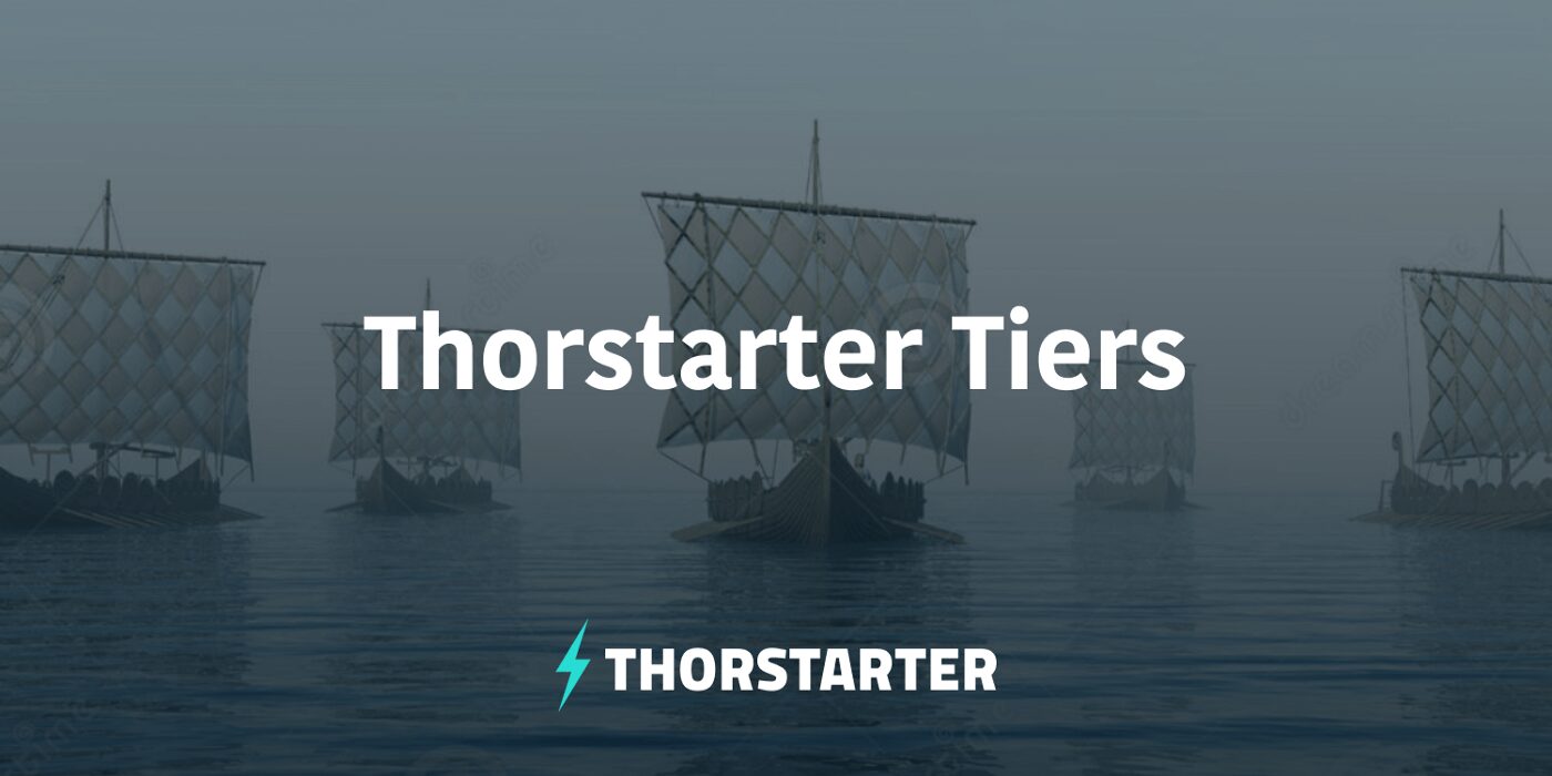 Introducing Thorstarter Tiers