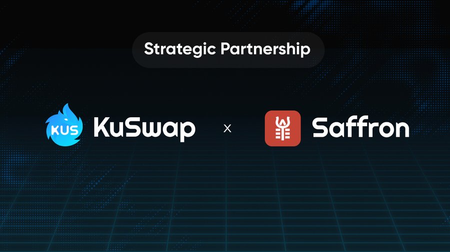 KuSwap Announces Strategic Partnership with Saffron Finance