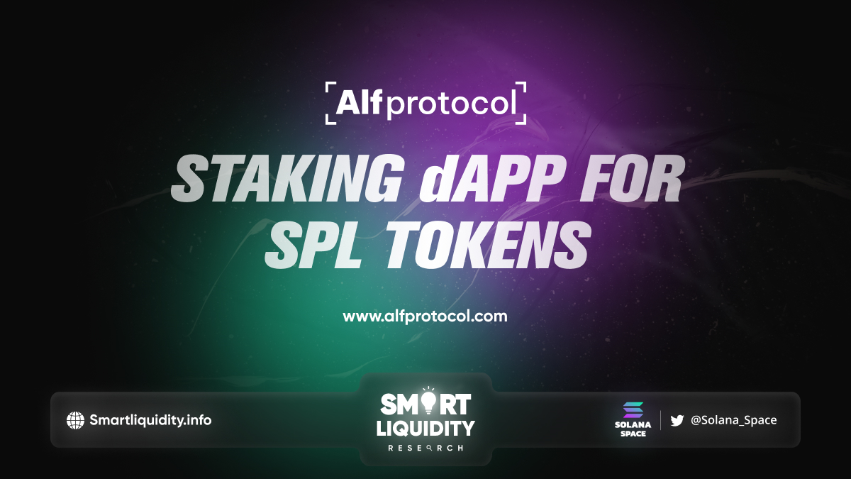 Alfprotocol Staking dApp for SPL Tokens
