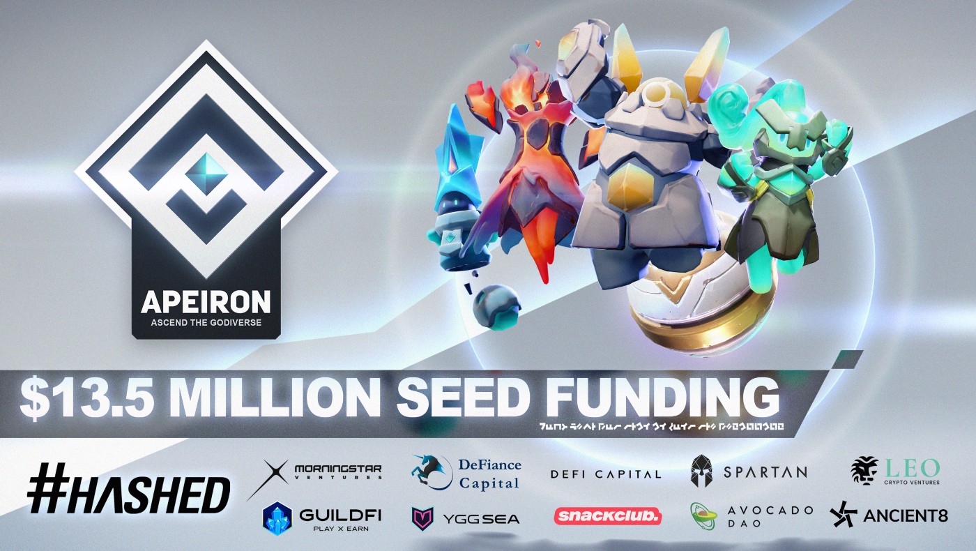 Apeiron Secures 13.5M Seed Funding