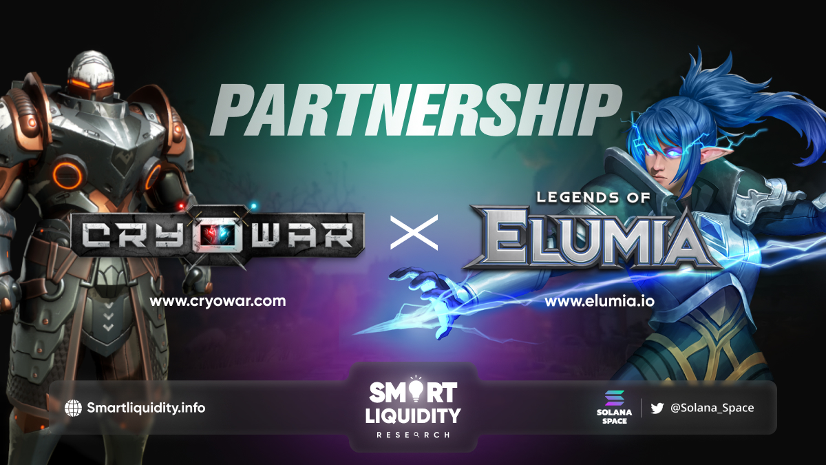 Cryowar and Elumia Latest Partnership