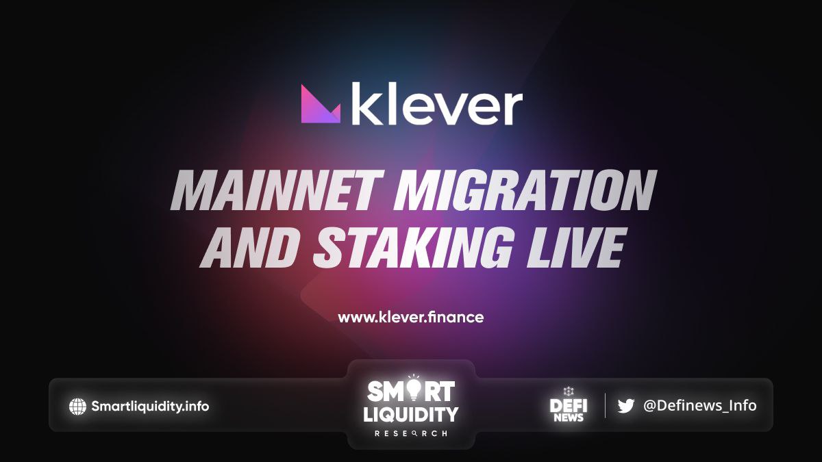 KleverChain Mainnet Migration