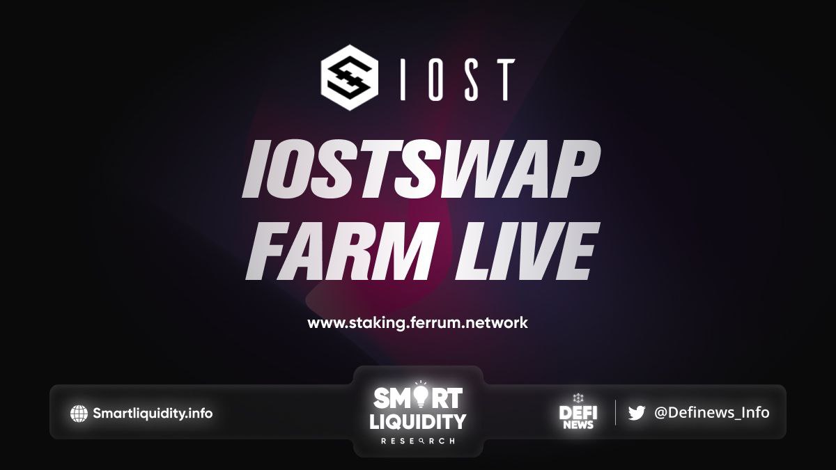 IOSTSWAP Farm Launch