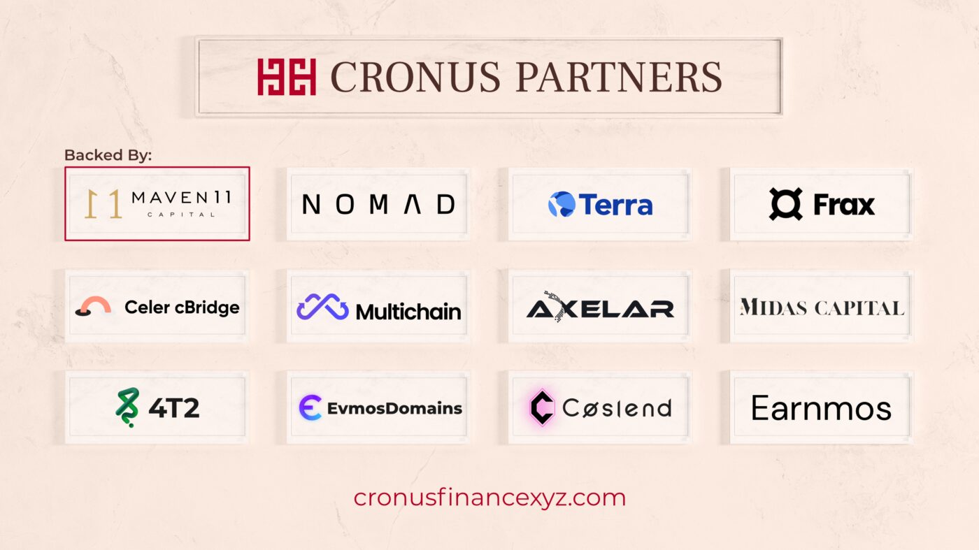 Cronus Finance Line-up of Partners