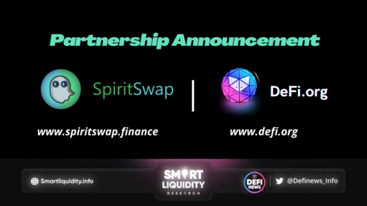 Open Defi Notification Protocol Partners with SpiritSwap