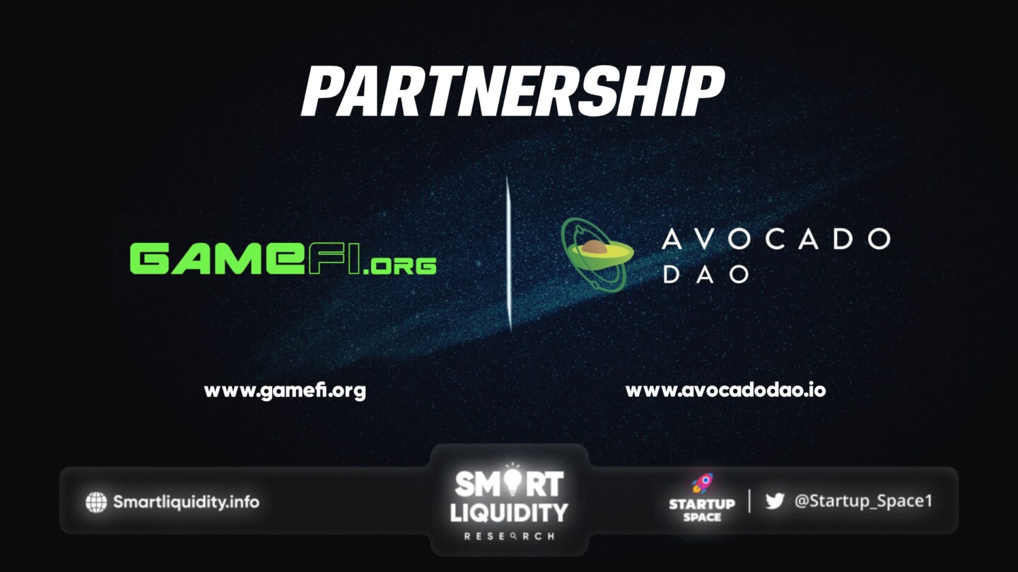 Avocado DAO Partners with GameFi.org