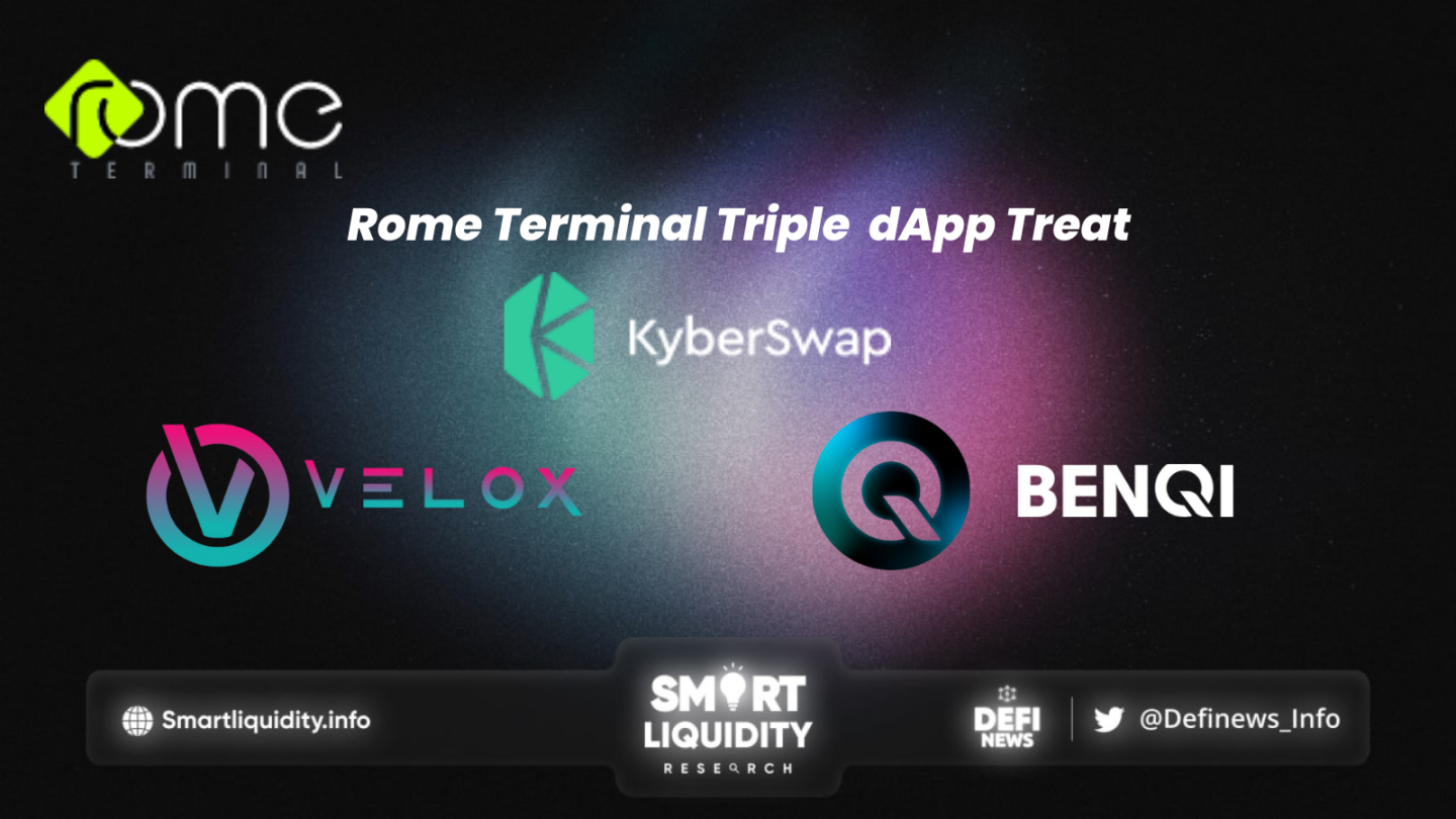 Rome Terminal Introduces Triple dApp Treat