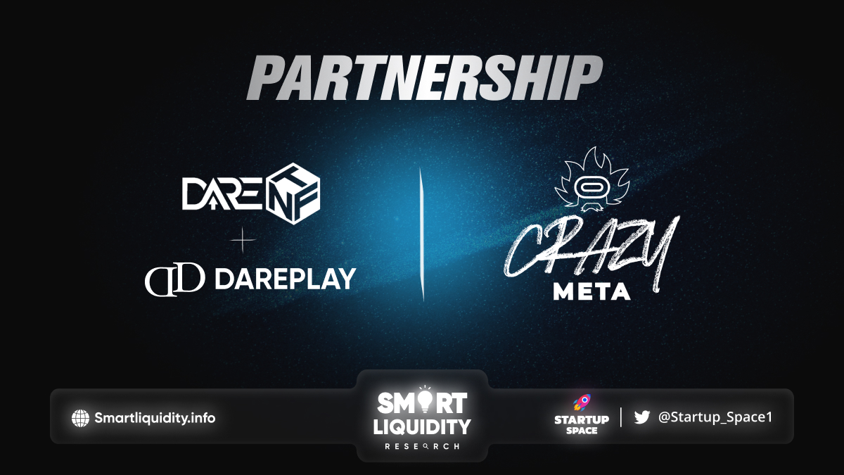CrazyMeta Partners with “DareNFT” & “DarePlay”