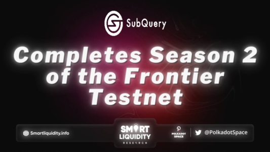 SubQueryNetwork Completes Season 2 of the Frontier Testnet