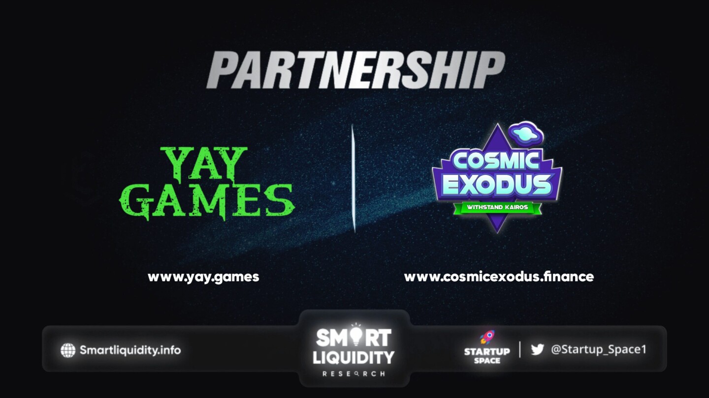 Yay Games Partners with Cosmic Exodus