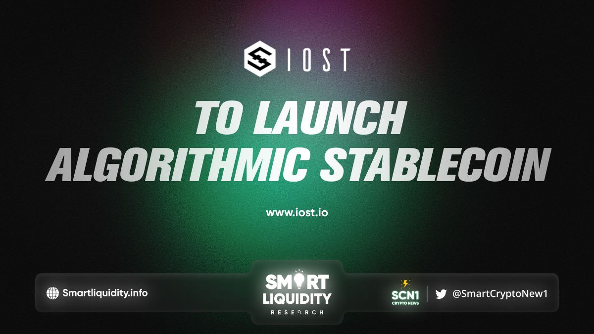 IOST Will Launch Decentralized Algorithmic Stablecoin