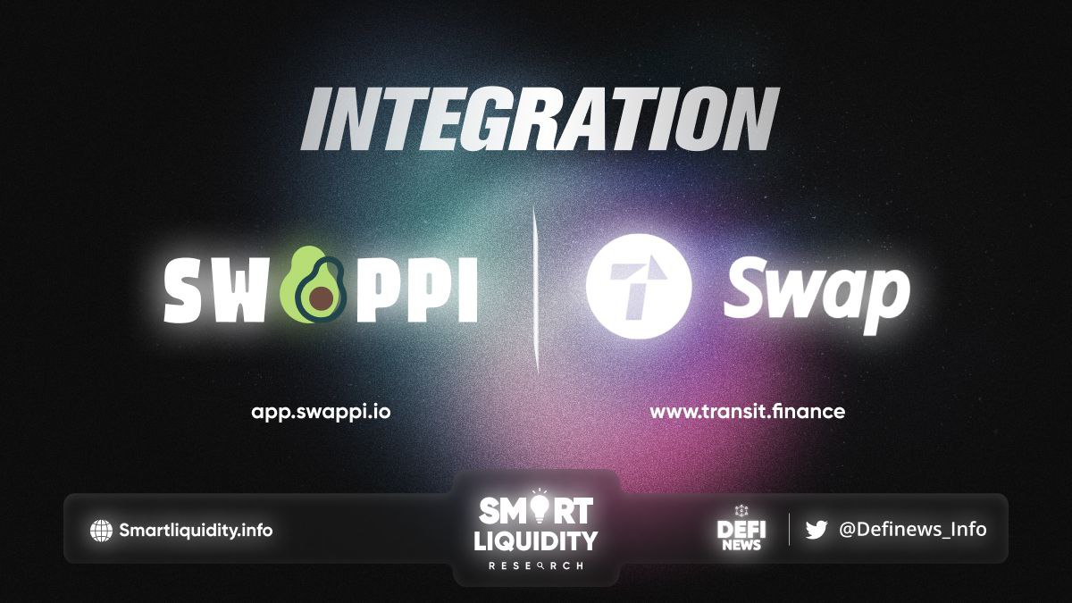 Transit Finance Integrates With Swappi