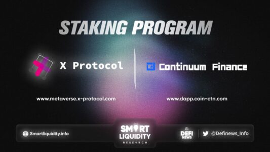 X Protocol And Continuum Finance Staking
