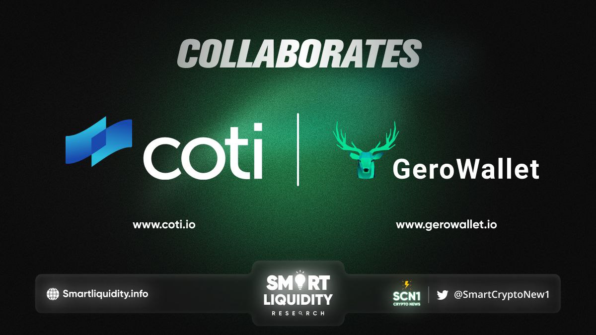 COTI partners with GeroWallet