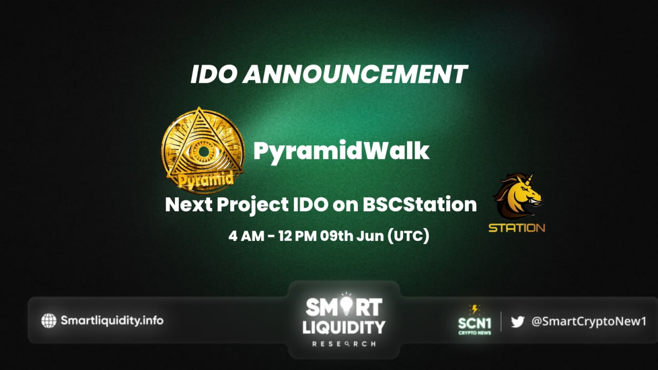 PyramidWalk launching on BSCStation