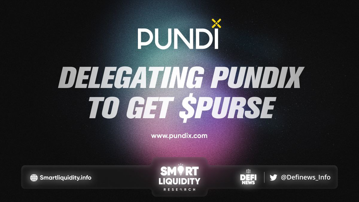Delegate PUNDIX to get PURSE