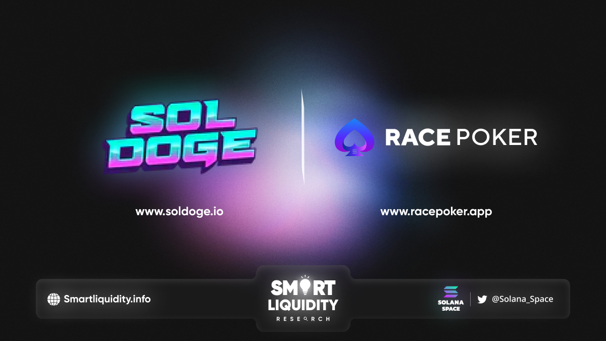 SolDoge and RACE Poker Partnership