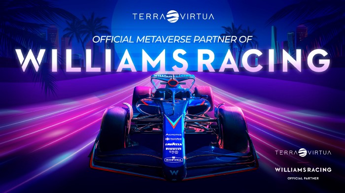 Terra Virtua Official Metaverse Partner Williams Racing