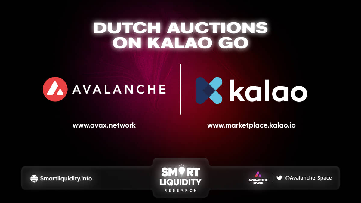 Dutch auctions available on Kalao Go