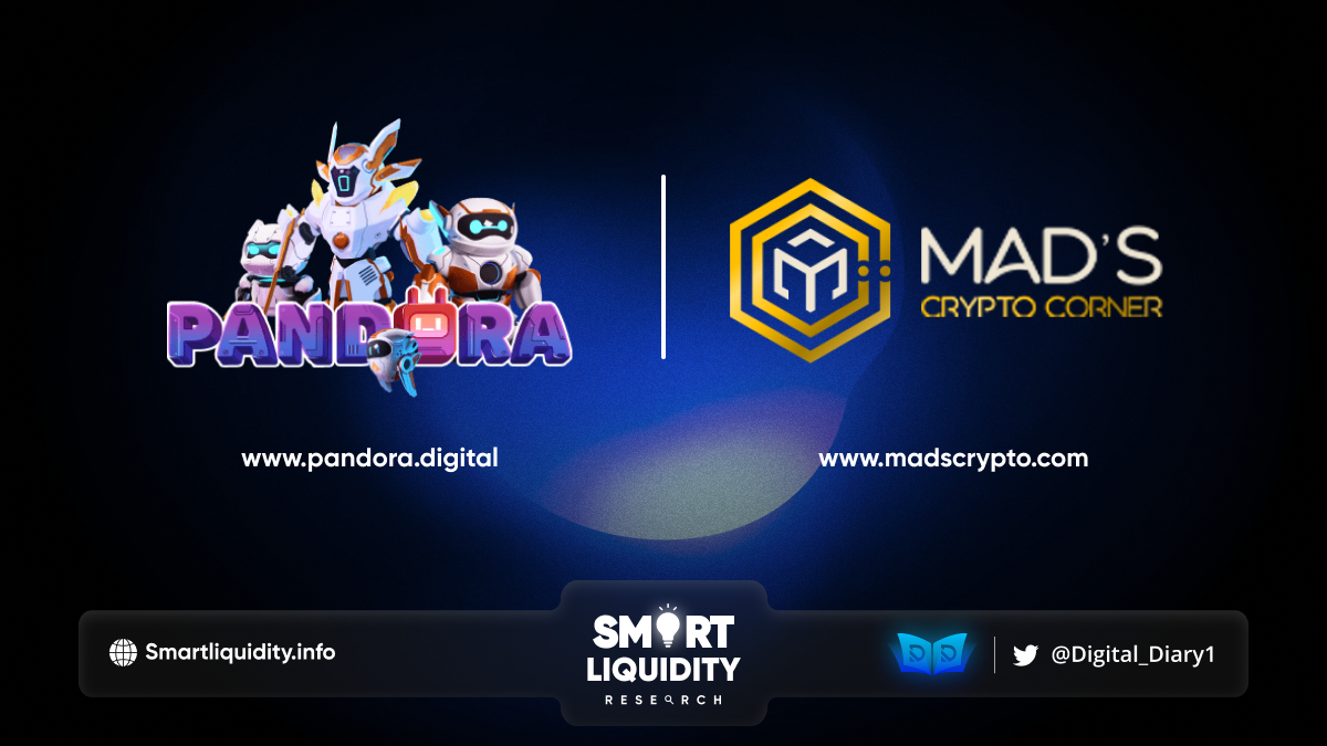 Mad’s Crypto Corner X Pandora Partnership