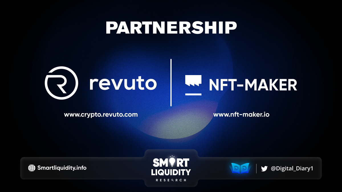 Revuto has Struck a Deal with NFT-MAKER.IO