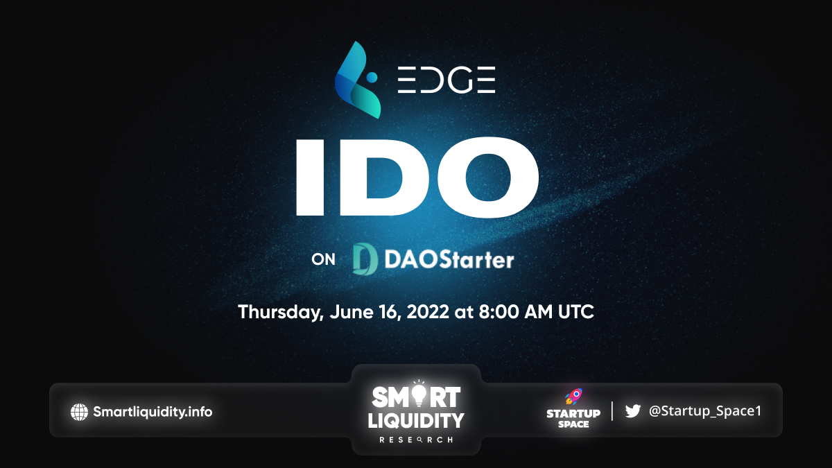 EDGE Video Upcoming IDO on DAOStarter