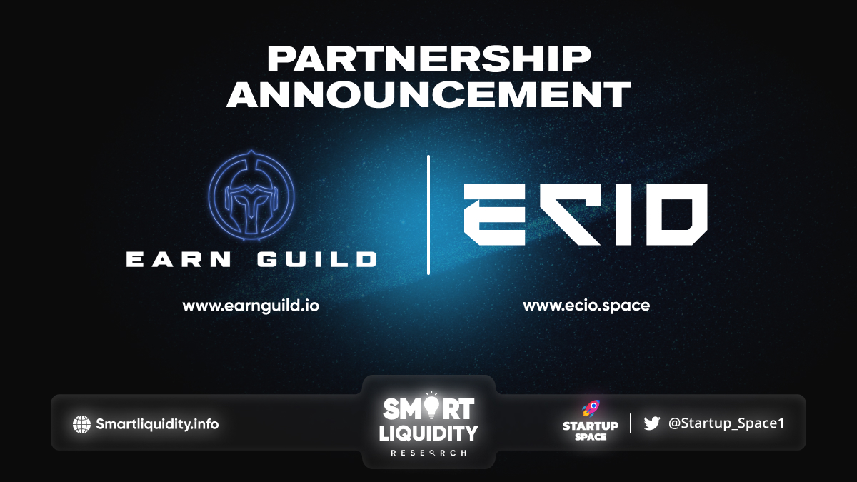 Earn Guild and ECIO Space Partnership