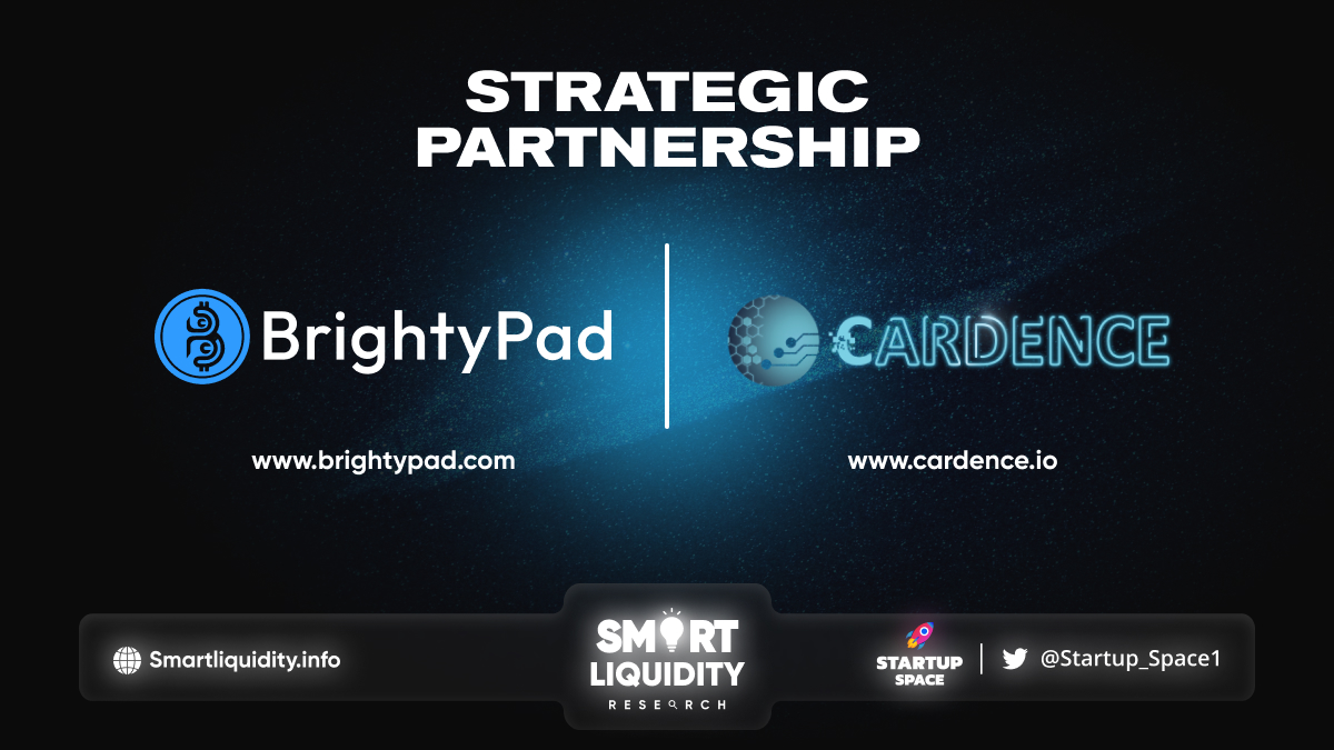 BrightyPad Forms Strategic Partnership With Cardence