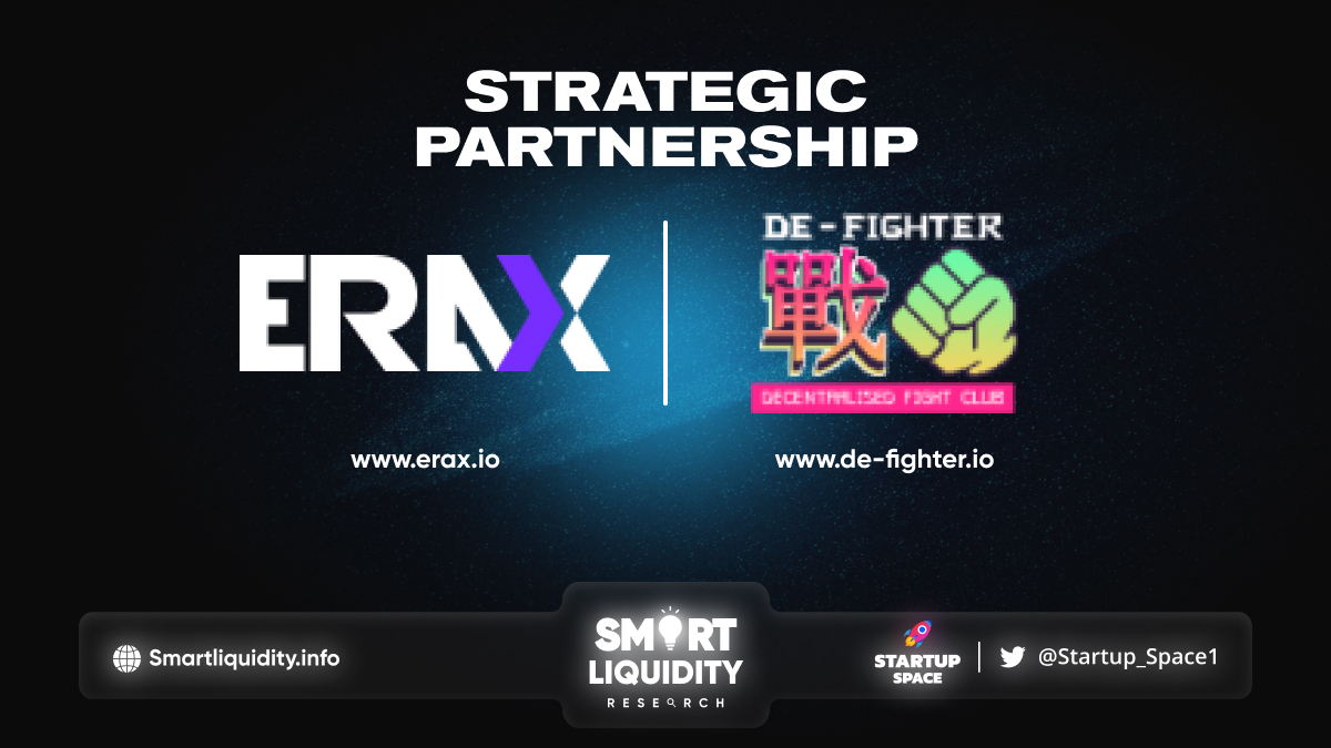 ERAX Strategic Partnership with De-Fighter!