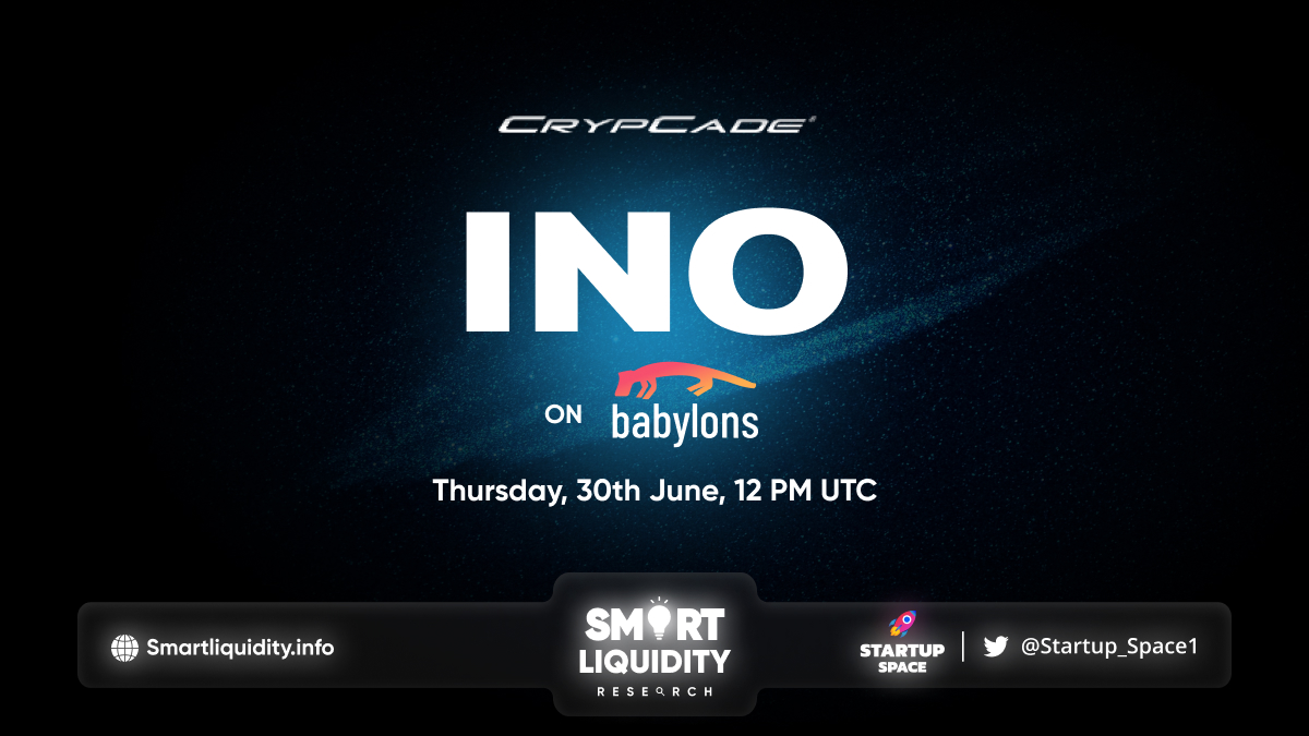 CrypCade Upcoming INO Launch on Babylons