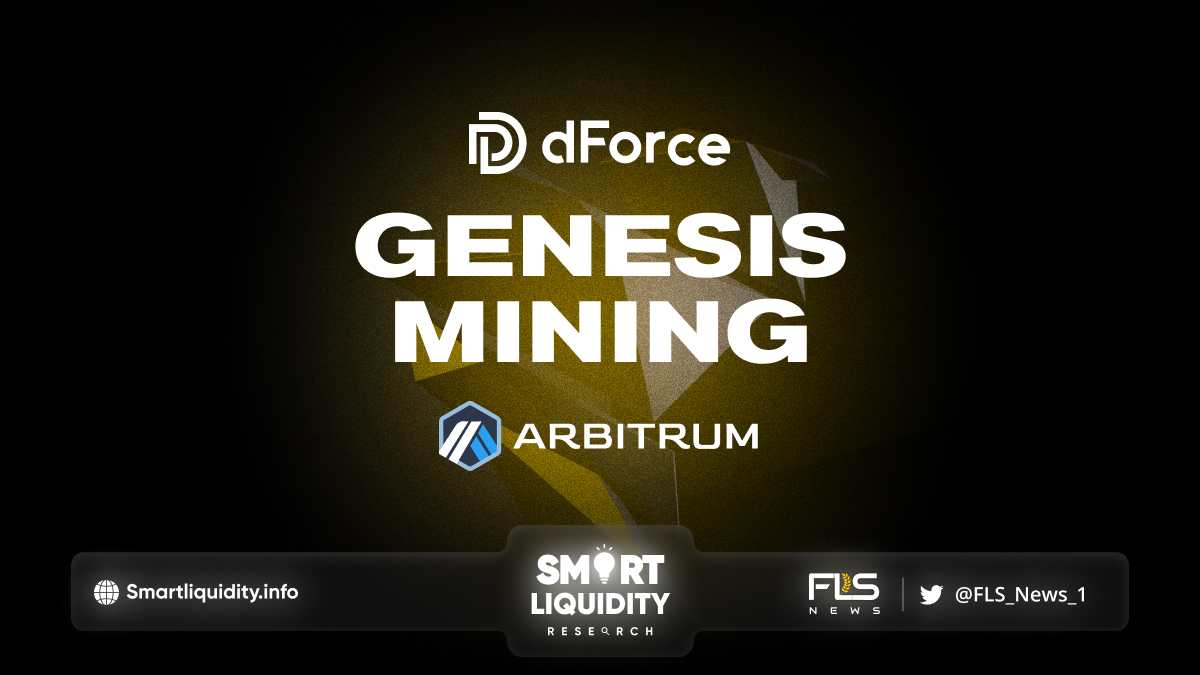 dForce Liquidity Mining Program On Arbitrum