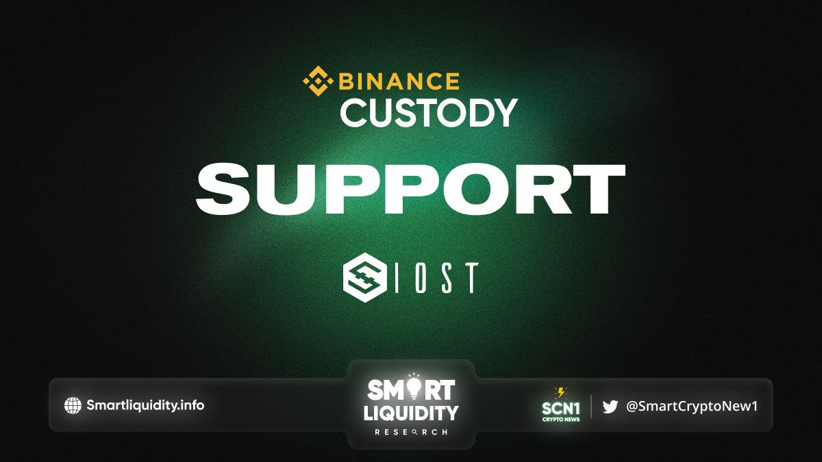 Binance Custody now supports IOST