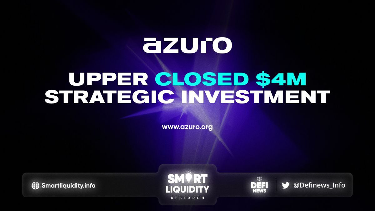 Azuro Closes $4M Strategic Investment