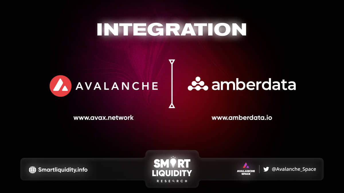 Amberdata to Deliver Data on Avalanche