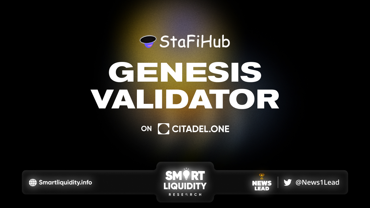 StaFiHub Genesis Validator Citadel.one