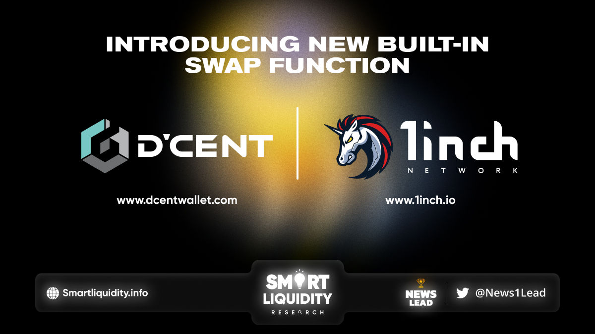 D’CENT Wallet Partners with 1inch