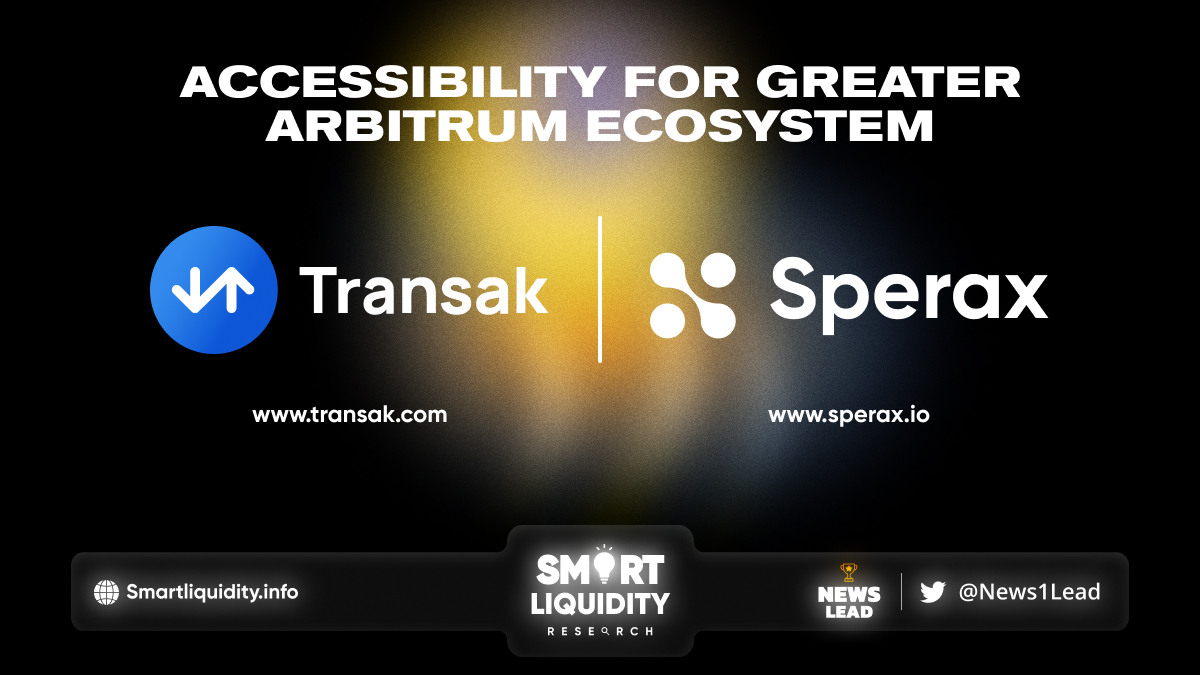 Transak Integrates with Sperax