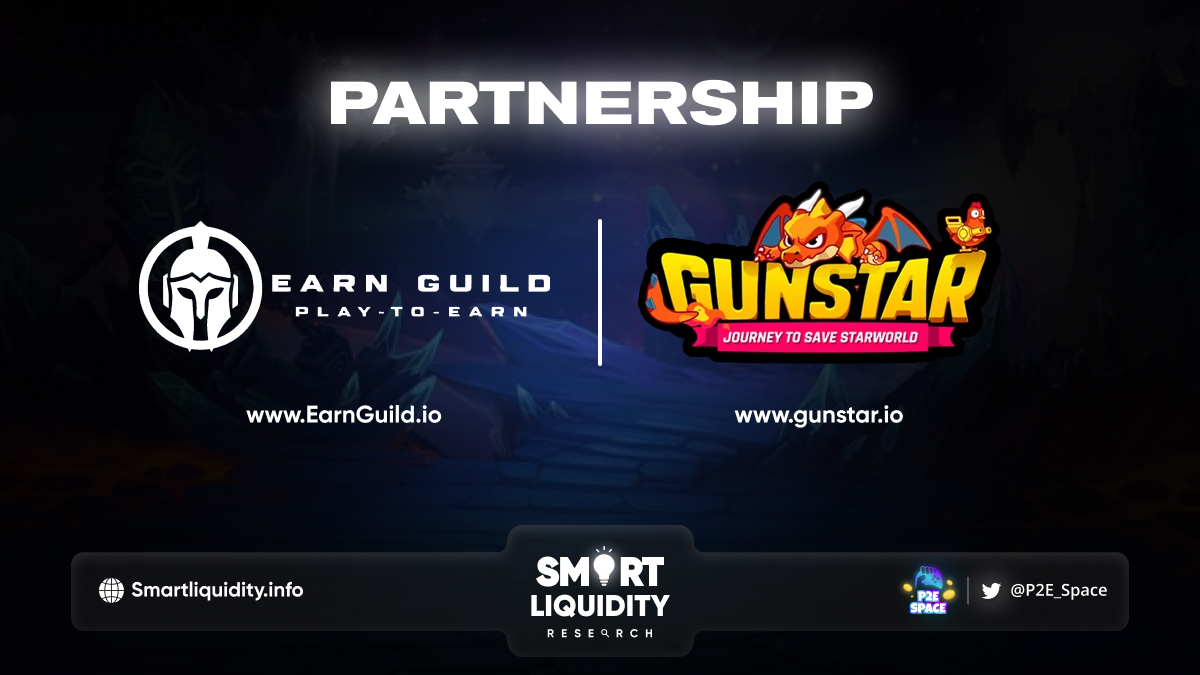 GunstarMetaverse Partnership with EarnGuild