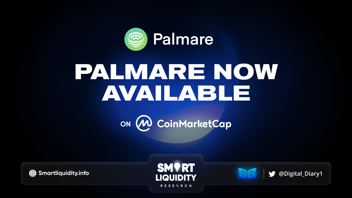Palmare now Available on Coinmarketcap