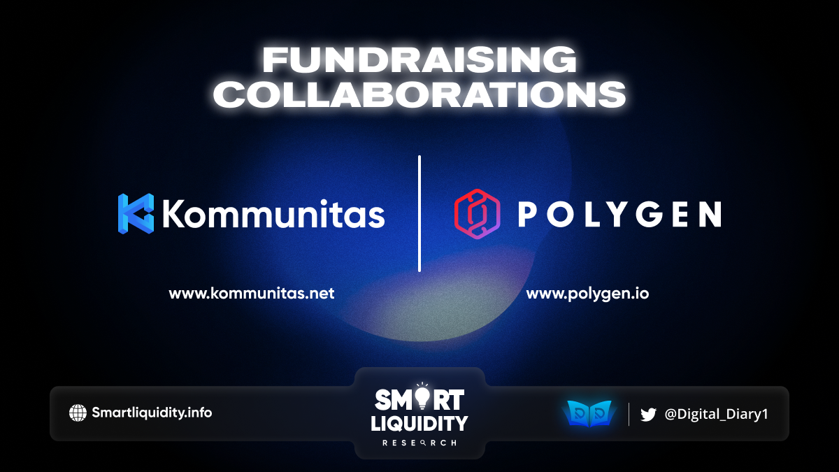 Polygen and Kommunitas for Fundraising Collaborations
