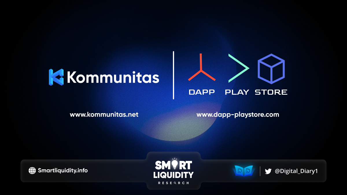 Dapp Play Store Joining Hands with Kommunitas