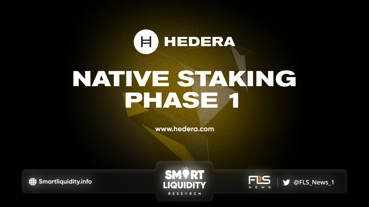 Native Staking Phase 1 On Hedera Network